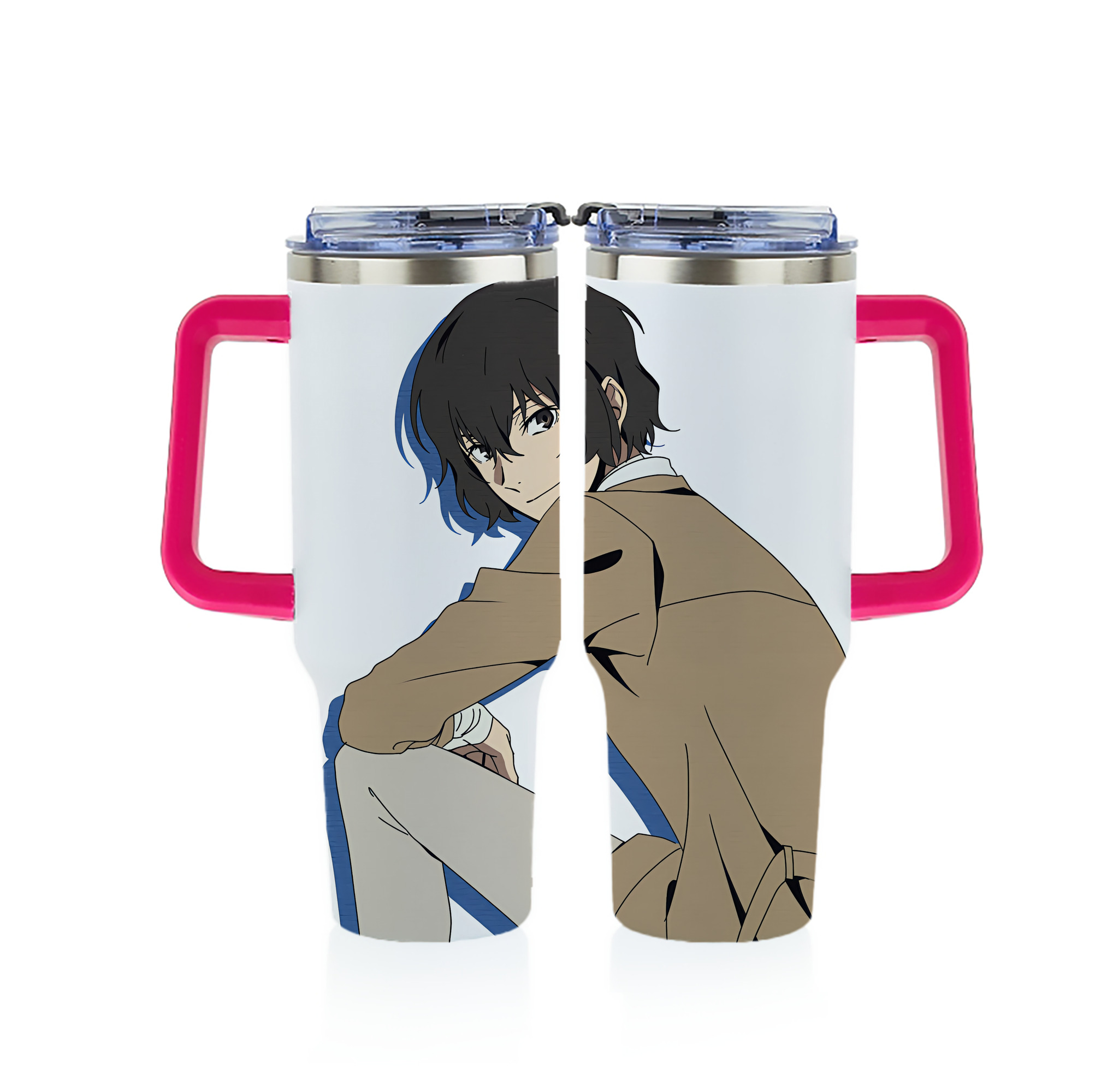 （画像用） 文豪ストレイドッグス Bungo Stray Dogs 1200ｍLフルプリント車用タンブラー
